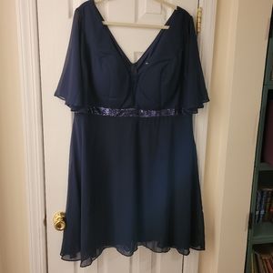 Navy Blue Shein Dress 3XL